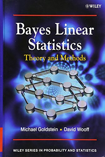 Beispielbild fr Bayes Linear Statistics: Theory and Methods: 635 (Wiley Series in Probability and Statistics) zum Verkauf von WorldofBooks