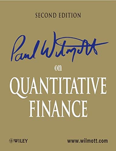 Stock image for Paul Wilmott on Quantitative Finance: 3 Volume Set for sale by medimops