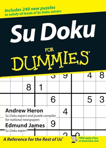 Beispielbild für Su Doku fo Dummies zum Verkauf von Direct Link Marketing