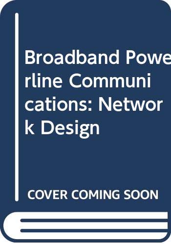 9780470020920: Broadband Powerline Communications: Network Design