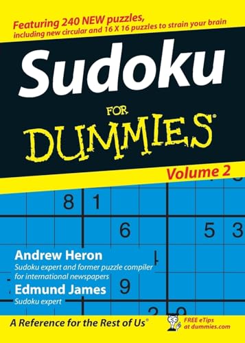 Imagen de archivo de Sudoku for Dummies a la venta por Orion Tech