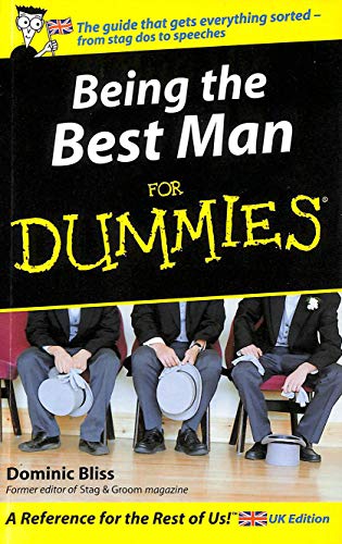 Stock image for Being The Best Man For Dummies for sale by Goodwill of Colorado