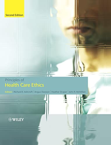 Beispielbild fr Principles of Health Care Ethics zum Verkauf von Better World Books Ltd