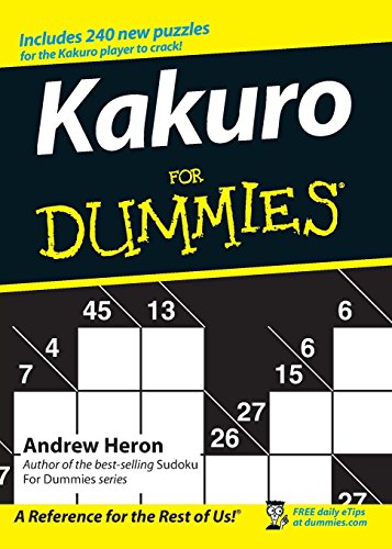 Stock image for Kakuro For Dummies for sale by SecondSale