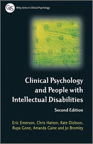 Clinical Psychology and People with Intellectual Disabilities 2e - Emerson, Eric