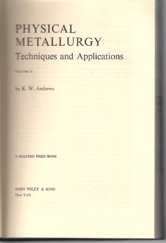 9780470031513: Andrews Metallurgy Vol 2