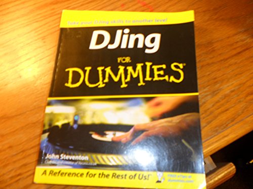 Stock image for DJing for Dummies for sale by SecondSale