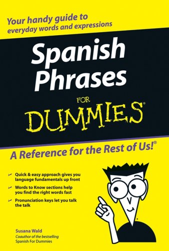Imagen de archivo de Spanish Phrases For Dummies a la venta por ThriftBooks-Dallas