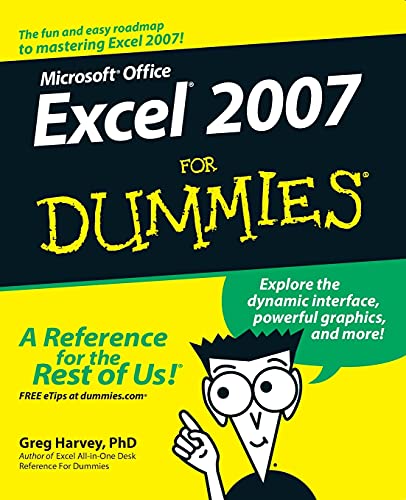 Beispielbild fr Excel 2007 For Dummies zum Verkauf von Wonder Book