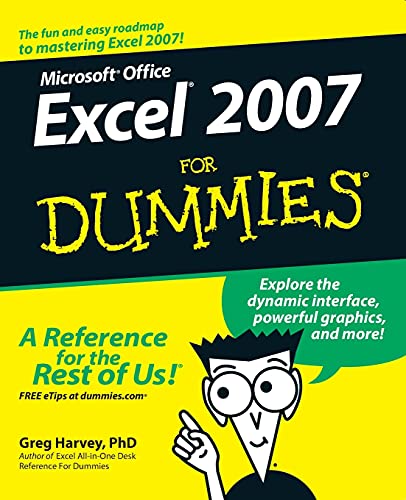 9780470037379: Microsoft Office Excel 2007 for Dummies
