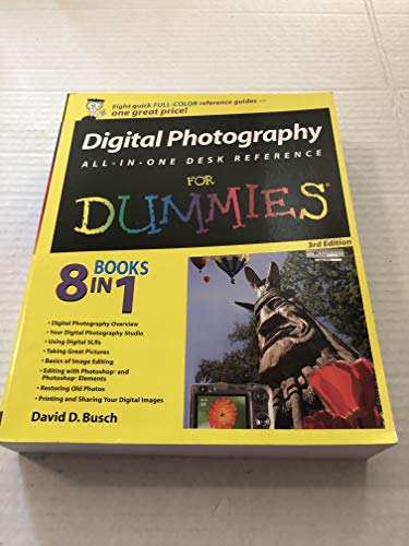 Stock image for Digital Photography All-in-One Desk Reference for Dummies for sale by Better World Books