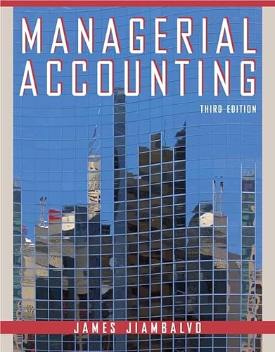 9780470038154: Managerial Accounting