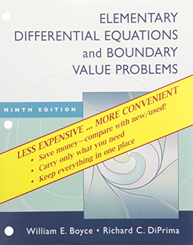 Stock image for Elementary Differential Equations for sale by Your Online Bookstore