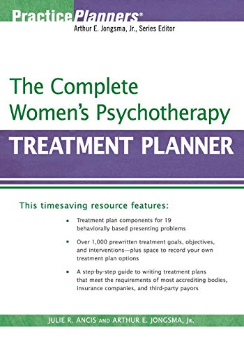 9780470039830: The Complete Women's Psychotherapy Treatment Planner: 228 (PracticePlanners)