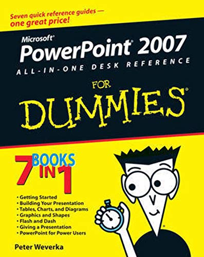 Stock image for PowerPoint 2007 All "in "One Desk Reference For Dummies (For Dummies Series) for sale by WorldofBooks