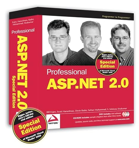 Beispielbild fr Professional ASP.NET 2.0 Special Edition (Wrox Professional Guides) zum Verkauf von WorldofBooks