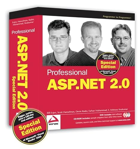 Imagen de archivo de Professional ASP.NET 2.0 Special Edition a la venta por FOLCHATT