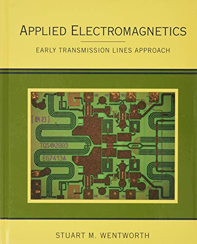 Beispielbild fr Applied Electromagnetics : Early Transmission Lines Approach zum Verkauf von Better World Books