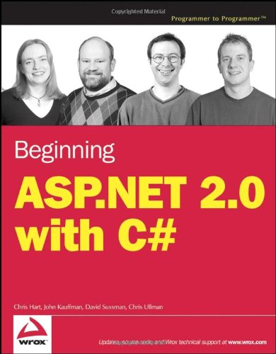 9780470042588: Beginning ASP.NET 2.0 With C#