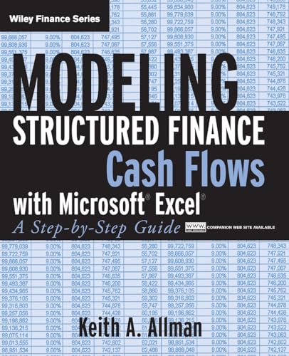 9780470042908: Modeling Structured Finance Cash Flows with Microsoft Excel: A Step-by-Step Guide