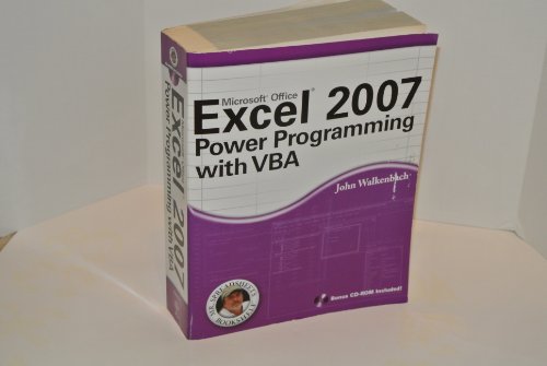 Imagen de archivo de Excel 2007 Power Programming with VBA (Mr. Spreadsheet?s Bookshelf) a la venta por WorldofBooks