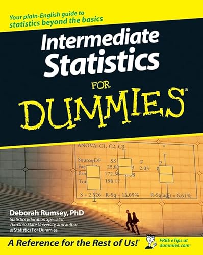 Beispielbild fr Intermediate Statistics For Dummies zum Verkauf von Wonder Book