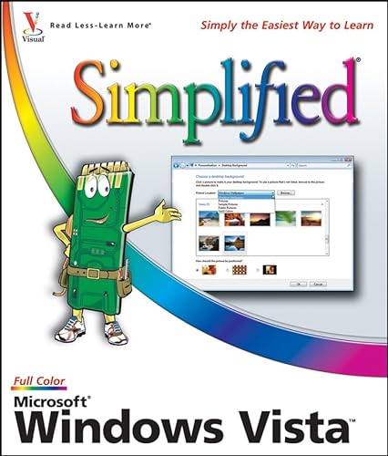 Beispielbild fr Microsoft Windows Vista Simplified zum Verkauf von Better World Books: West