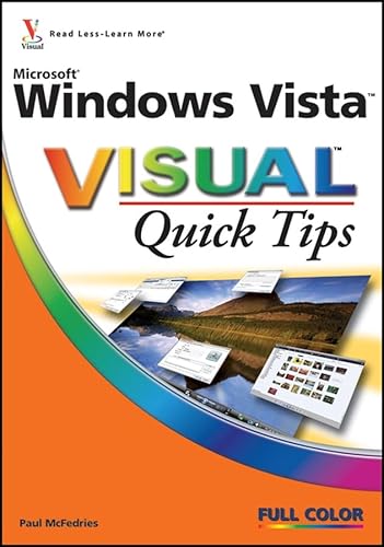 Beispielbild fr Microsoft Windows Vista Visual Quick Tips zum Verkauf von Wonder Book