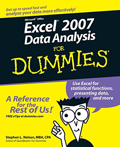 9780470045992: Excel 2007 Data Analysis FD