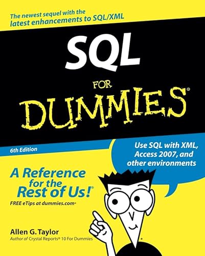Imagen de archivo de SQL for Dummies a la venta por Better World Books