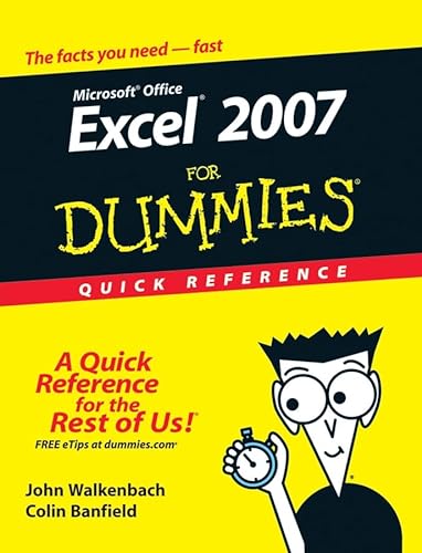 9780470046715: Excel 2007 For Dummies Quick Reference (For Dummies Series)