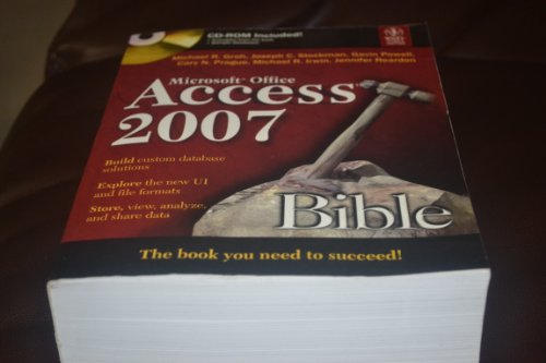 Stock image for Access 2007 Bible for sale by Better World Books
