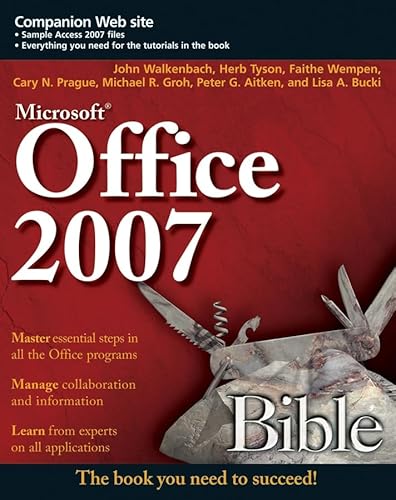 Beispielbild fr Office 2007 Bible zum Verkauf von Irish Booksellers