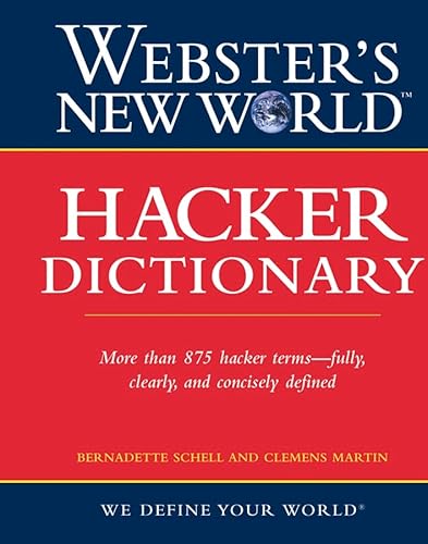 Imagen de archivo de Webster's New World Hacker Dictionary a la venta por HPB-Red