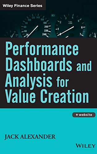 Stock image for Performance Dashboards and Analysis for Value Creation for sale by Blackwell's
