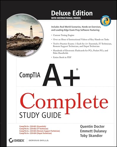 Stock image for CompTIA a+ Complete Study Guide : Exams 220-601 / 602 / 603 / 604 for sale by Better World Books