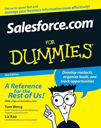 Imagen de archivo de Salesforce.com For Dummies a la venta por Wonder Book