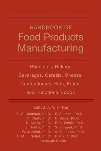 Beispielbild fr Handbook of Food Products Manufacturing: 2 Volume Set zum Verkauf von Chiron Media