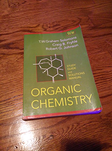 9780470050989: Organic Chemistry + Study Guide + Solutions Manual