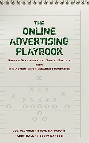 Beispielbild fr The Online Advertising Playbook: Proven Strategies and Tested Tactics from the Advertising Research Foundation zum Verkauf von SecondSale