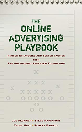 9780470051054: The Online Advertising Playbook: Proven Strategies and Tested Tactics from the Advertising Research Foundation