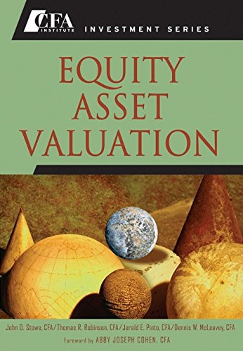 9780470052822: Equity Asset Valuation: Valuation (CFA Institute Investment Series)