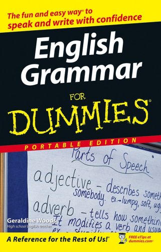 Beispielbild fr English Grammar for Dummies (portable edition) zum Verkauf von medimops