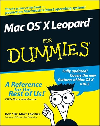 Imagen de archivo de Mac OS X Leopard for Dummies a la venta por Better World Books