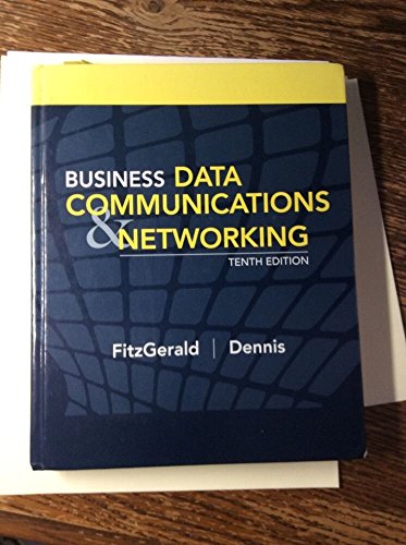 Imagen de archivo de Business Data Communications and Networking a la venta por Better World Books: West