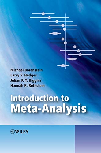 Introduction to Meta-Analysis (9780470057247) by Hedges, Larry V.; Higgins, Julian P. T.; Rothstein, Hannah R.; Borenstein, Michael