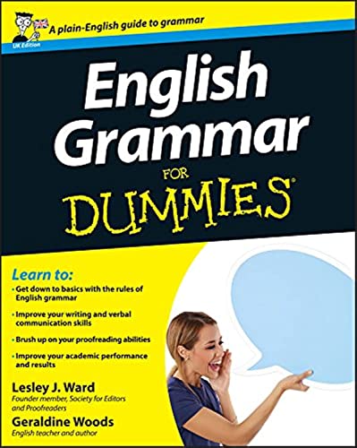 Imagen de archivo de English Grammar for Dummies, UK Edition a la venta por Goldstone Books