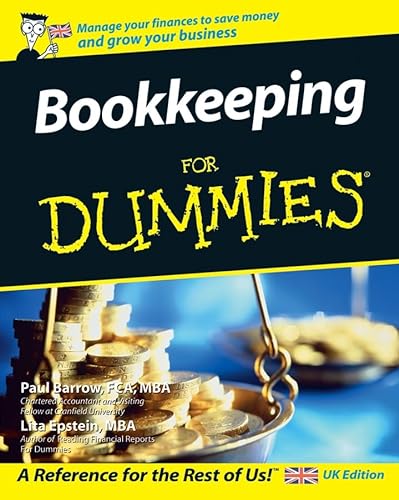 Stock image for Bookkeeping For Dummies (UK Edition) for sale by WorldofBooks