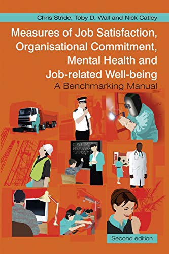 Beispielbild fr Measures of Job Satisfaction, Organisational Commitment Mental Health and Job-Related Well-Being zum Verkauf von Blackwell's