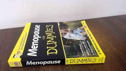 Stock image for Menopause for Dummies for sale by Better World Books Ltd